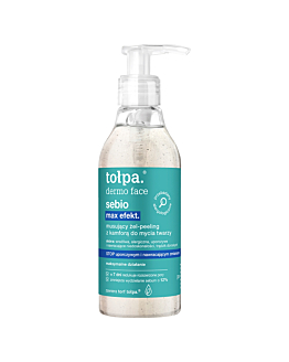 Tołpa Dermo Face SeBIOMax Musujący żel-peeling do mycia twarzy