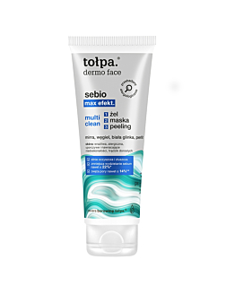 Tołpa SeBIOMax Efekt Multi Clean Żel, Peeling, Maska 3w1