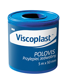 Viscoplast Polovis, Przylepiec jedwabny, 5x0,05m