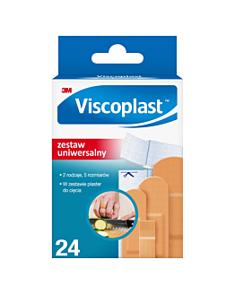 Viscoplast Zestaw Uniwersalny, Plastry opatrunkowe