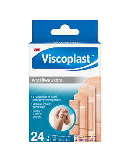 Viscoplast Wrażliwa Skóra, Plastry opatrunkowe