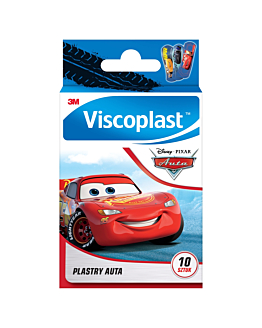 Viscoplast Auta, Plastry dla dzieci, 7,2x2,5cm