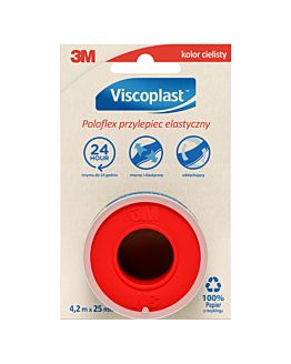 Viscoplast Poloflex, Przylepiec elastyczny, 0,025x4,2m