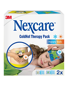Nexcare ColdHot Therapy Pack Happy Kids, Zimno-ciepły okład żelowy wielokrotnego użytku, 11x12cm