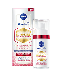 Nivea Cellular Luminous Anti Age 2w1 Serum na przebarwienia i zmarszczki 