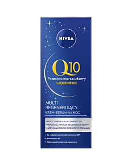 Nivea  Q10 Aktywny krem-serum na noc