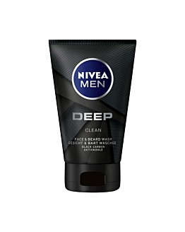 Nivea Men Deep Żel do mycia twarzy i zarostu