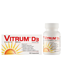 Vitrum D3 1000 j.m., Kapsułki