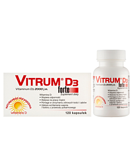Vitrum D3 Forte 2000 j.m., Kapsułki