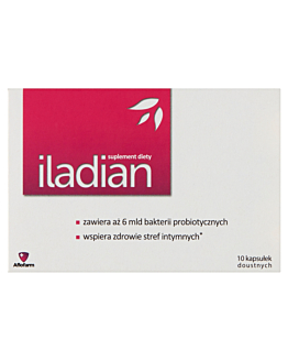 Iladian, Probiotyk dla kobiet, Kapsułki doustne, 10 szt.