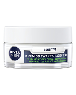 Nivea Men Sensitive Intensywnie nawilżający krem dla mężczyzn do skóry wrażliwej