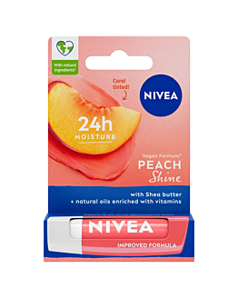 Nivea Lip Care Brzoskwinia Pielęgnująca Pomadka do ust 