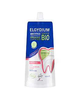 Elgydium BIOPasta do zębów Na podrażnione Dziąsła Doypack