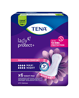 Tena Lady Maxi Night, Podpaski