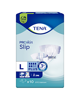 Tena Slip ProSkin Plus, Pieluchomajtki dla dorosłych, 92-144cm, Large