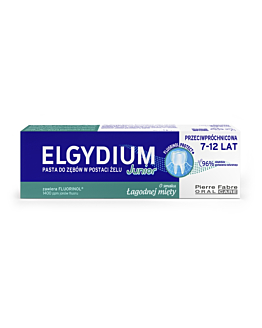 Elgydium Pasta do zębów dla dzieci 7-12 Lat Łagodna Mięta