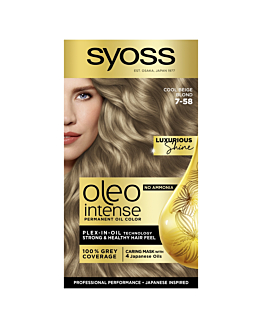 Syoss Oleo Tintura per Capelli, 7-58 Biondo Beige Freddo