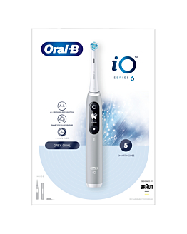 Oral-B Io Szczoteczka Elektryczna Series 6 Grey z Technologią Magnetyczną