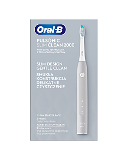 Oral-B Szczoteczka Elektyczna Puls Slimclean 2000 Szara