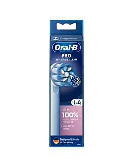 Oral-B EB60-4 Sensitive Testine di ricambio per spazzolino elettrico 4 pz