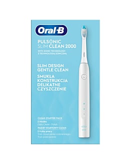 Oral-B Szczoteczka Elektyczna Puls Slimclean 2000 Biała