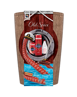 Old Spice Zestaw Barrel (deo sztyft + żel pod prysznic + woda po goleniu)
