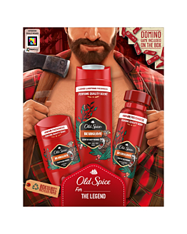 Old Spice Bearglove Zestaw dla mężczyzn: 2 x dezodorant + żel pod prysznic