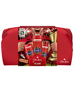Old Spice Footballer Set per Uomo: 2 x Deodorante + Gel Doccia