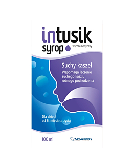 Intusik, Syrop na suchy kaszel, Dla dzieci od 6. miesiąca życia