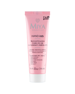 Miya Hand.Lab Skoncentrowana Maska do rąk z Kompleksem Olejków 40%