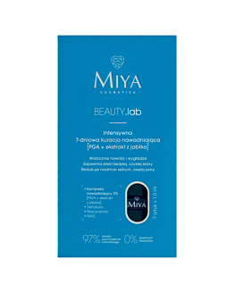 Miya Beauty.Lab Intensywna 7-Dniowa Kuracja Nawadniająca [Pga + Ekstrakt z Jabłka] 3%