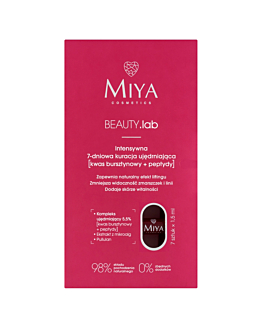 Miya Beauty.Lab Intensywna 7-Dniowa Kuracja Ujędrniająca na noc [Kwas Bursztynowy + Peptydy] 5%