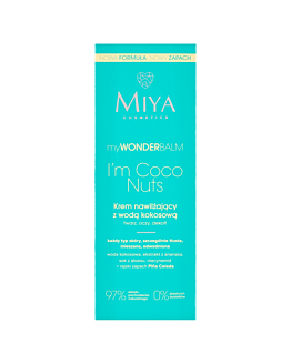 Miya Cosmetics Coco Nuts Crema idratante con acqua di cocco  75 ml
