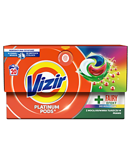 Vizir Kolor Kapsułki +Fairy Efekt 20 sztuk