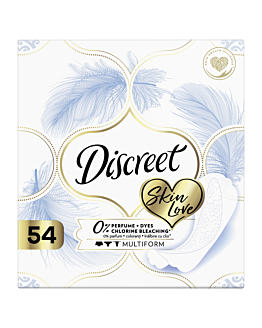 Discreet Multiform Pure White Wkładki higieniczne 54 szt