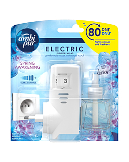 Ambi Pur Elektryczny Odświeżacz Powietrza Lenor Spring Awakening Starter