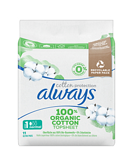 Always Dailies podpaski Regular Cotton 1