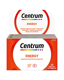 Centrum Energy, Zestaw witamin i minerałów, Tabletki