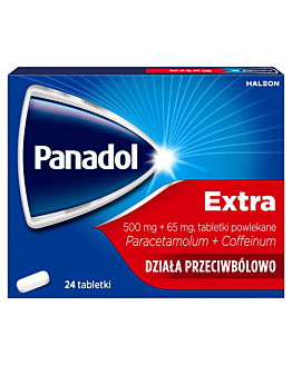 Panadol Extra 500 mg + 65 mg 24 Tabl.