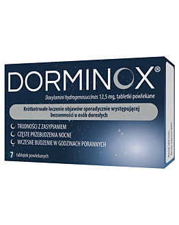 Dorminox 12,5 mg Tabletki powlekane