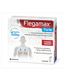 Flegamax Forte 2700 mg/saszetkę granulat do sporządzania roztworu doustnego