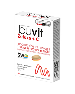 Ibuvit Żelazo + C , Tabletki