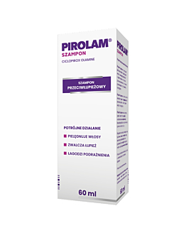 Pirolam Szampon Przeciwłupieżowy z Witaminami A+E, 60 ml