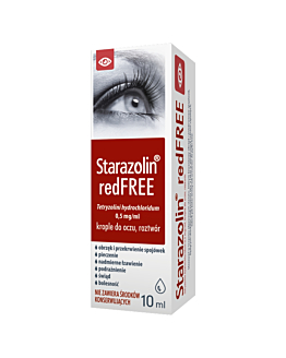 Starazolin redFREE Krople do oczu