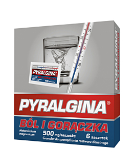 Pyralgina Gorączka 500 mg 6 Saszetek