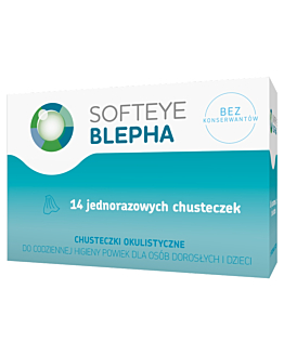 Softeye Blepha, Chusteczki okulistyczne