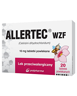 Allertec WZF 10 mg Tabletki 