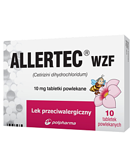 Allertec WZF 10 mg Tabletki