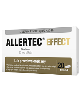 Allertec Effect 20 mg Tabletki
