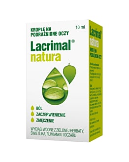 Lacrimal Natura, Krople na podrażnione oczy